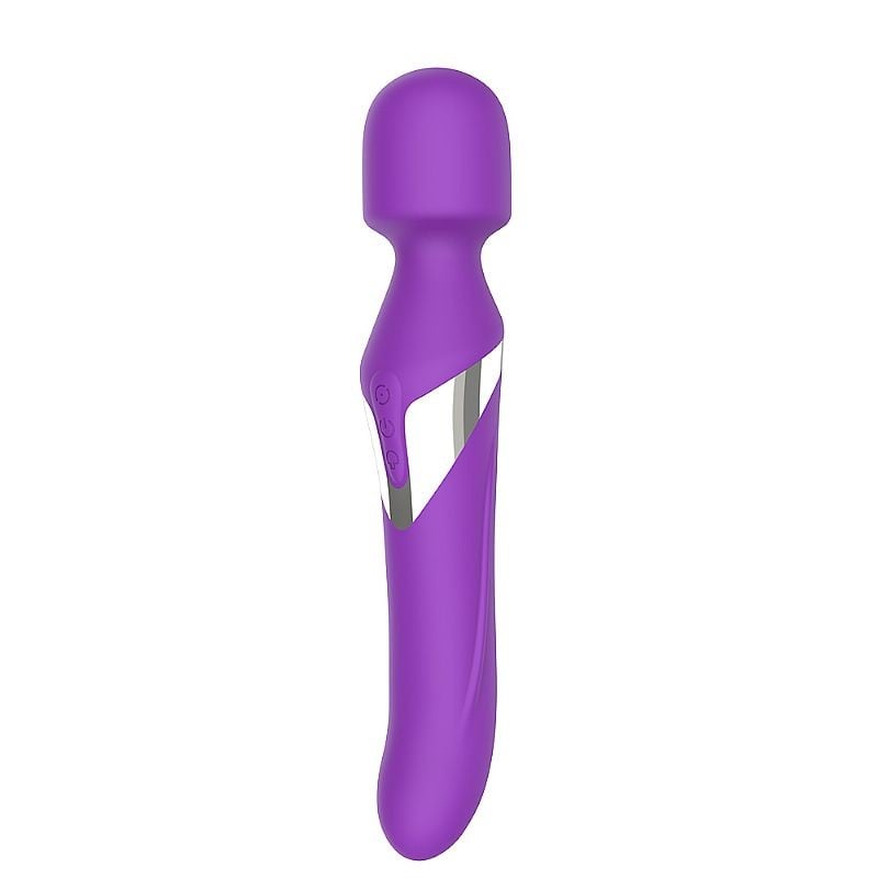 Varinha Mágica Massageadora de Ponto G e Clitóris com Motor Duplo, 7 Modos de Vibrações e Carregamento Via cabo USB - Nv Toys Mose | 24 x 4,5 cm | Disponível em 2 Cores - 3