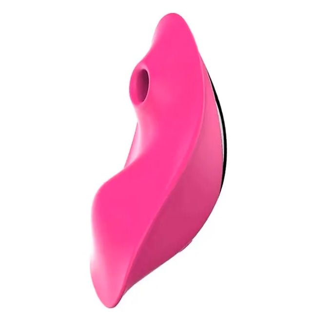 Vibrador de Calcinha Recarregável em Silicone com 9 Modos de Vibrações, 9 Modos de Pulsação com Controle Remoto Sem Fio e Controle Via App - 5,4 x 4,1 cm | Cor: Pink - 1