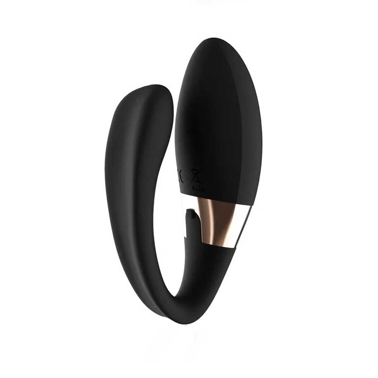 Vibrador de Casal Recarregável com Tecnologia Sense Motion, Motor Duplo, 8 Modos de Vibração e À Prova D'água - Lelo Tiani Duo - 3