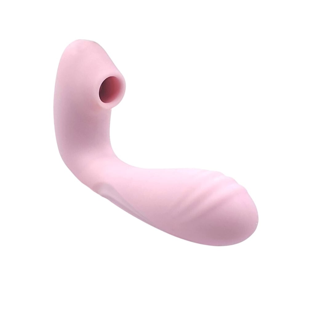 Vibrador de Clitóris e Ponto G Recarregável com 10 Modos de Vibrações e Pulsações - Delight | 9,3 x 3,1 cm - 1