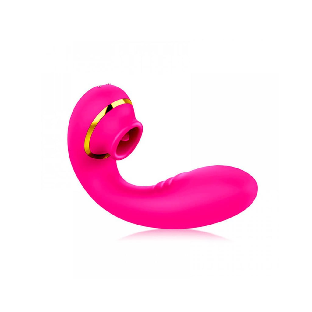 Vibrador Estimulador de Ponto G e Clitóris com 2 Movimentos de Língua e 9 Modos de Vibração - Hantewei Vibrating Spear | 12 x 3,3 cm | Disponível em 2 Cores - 1