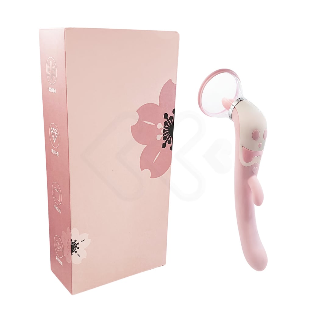 Vibrador Estimulador de Ponto G, Clitóris e Mamilos com Sucção, Língua Estimuladora e Vibração - Pleasure Dreams | 12,6 x 3,1 cm - 1