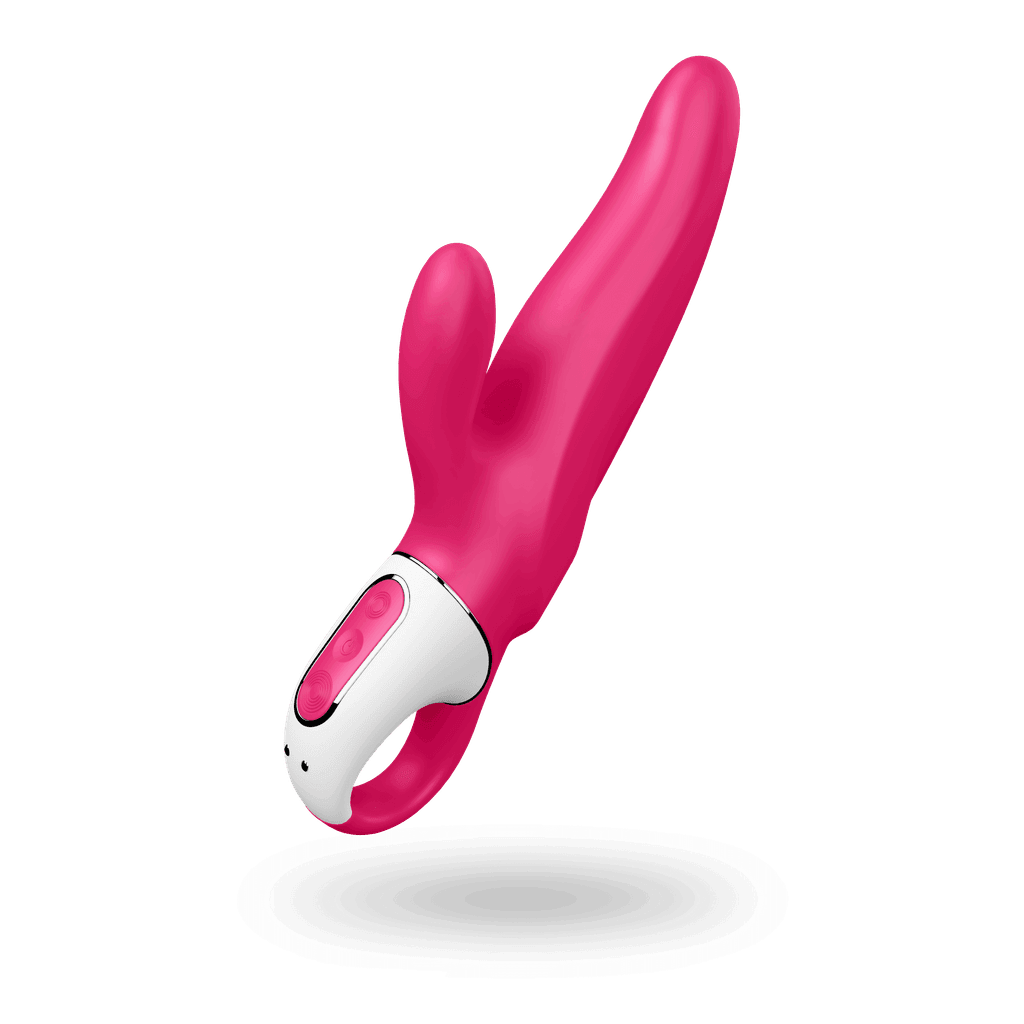 Vibrador Estimulador de Ponto G e Clítoris, Recarregável em Silicone Flexível com 12 Modos de Vibração - Satisfyer Mr Rabbit - 2