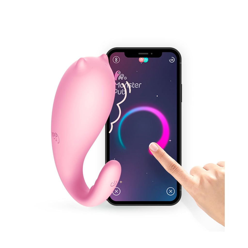 Vibrador de Ponto G e Estimulador de Clitóris Com Aplicativo, 8 Modos de Vibração e Resistente à Água - Monster Pub Mr Devil | 13 x 3,3 cm - 2