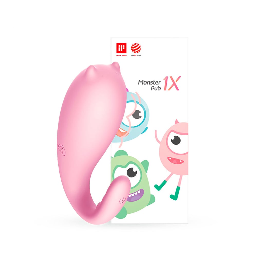 Vibrador de Ponto G e Estimulador de Clitóris Com Aplicativo, 8 Modos de Vibração e Resistente à Água - Monster Pub Mr Devil | 13 x 3,3 cm - 1