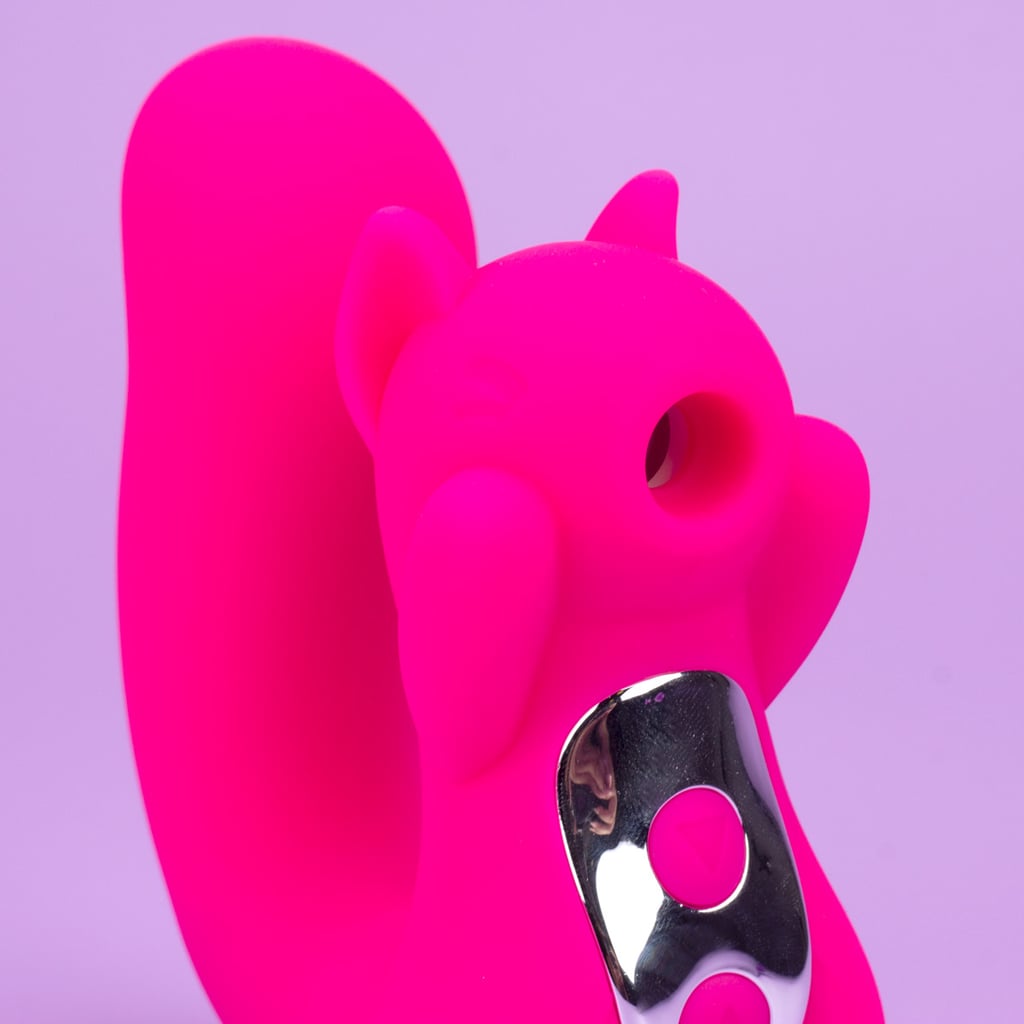 Vibrador de Ponto G e Estimulador de Clitóris em Formato de Esquilo com 5 Modos de Sucção e 10 Modos de Vibração - 13 x 3,4 cm | Cor: Pink - 2