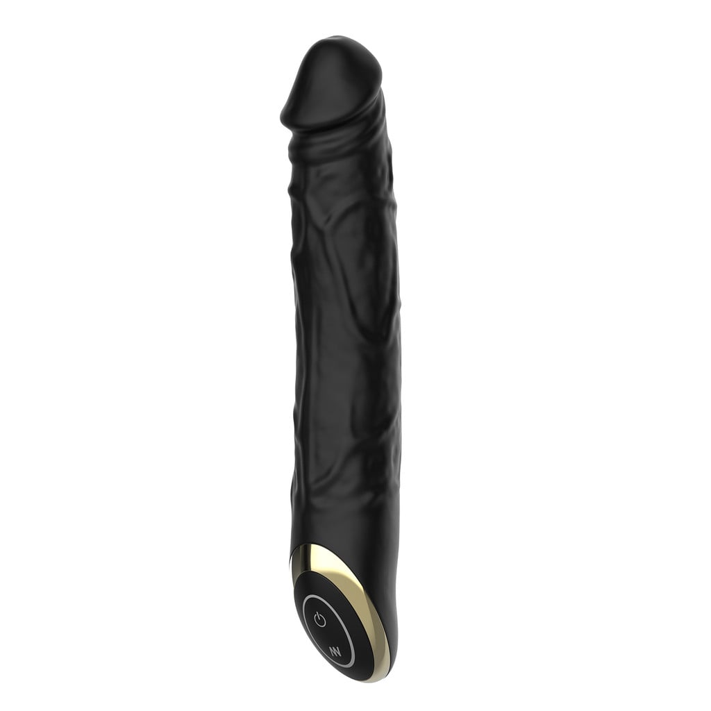 Vibrador Ponto G Recarregável em Formato de Pênis com Glande, 10 Modos de Vibração e Resistente à Água - Winy Terry | 17 x 3,4 cm - 2