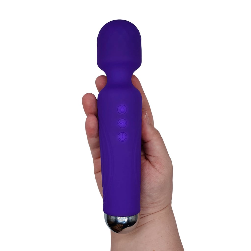 Vibrador Varinha Mágica Recarregável em Silicone com 10 modos de Vibração e 5 Intensidade - Omobo Nosi 30 | 5,5 x 4,4 cm | Disponível em 2 Cores - 6