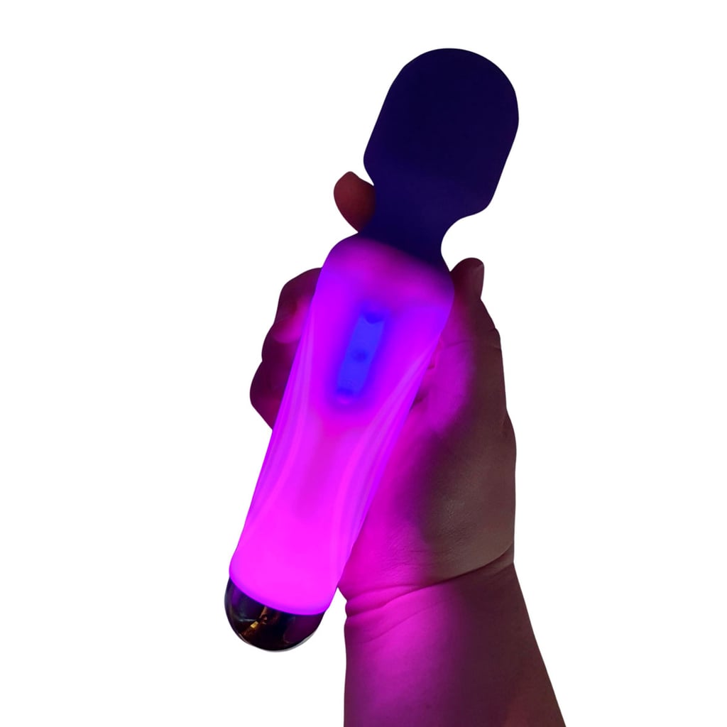 Vibrador Varinha Mágica Recarregável em Silicone com 10 modos de Vibração e 5 Intensidade - Omobo Nosi 30 | 5,5 x 4,4 cm | Disponível em 2 Cores - 7