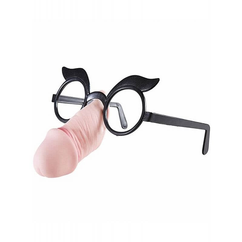 X-Rated Party Flavors - Óculos com Nariz de Pênis - 1