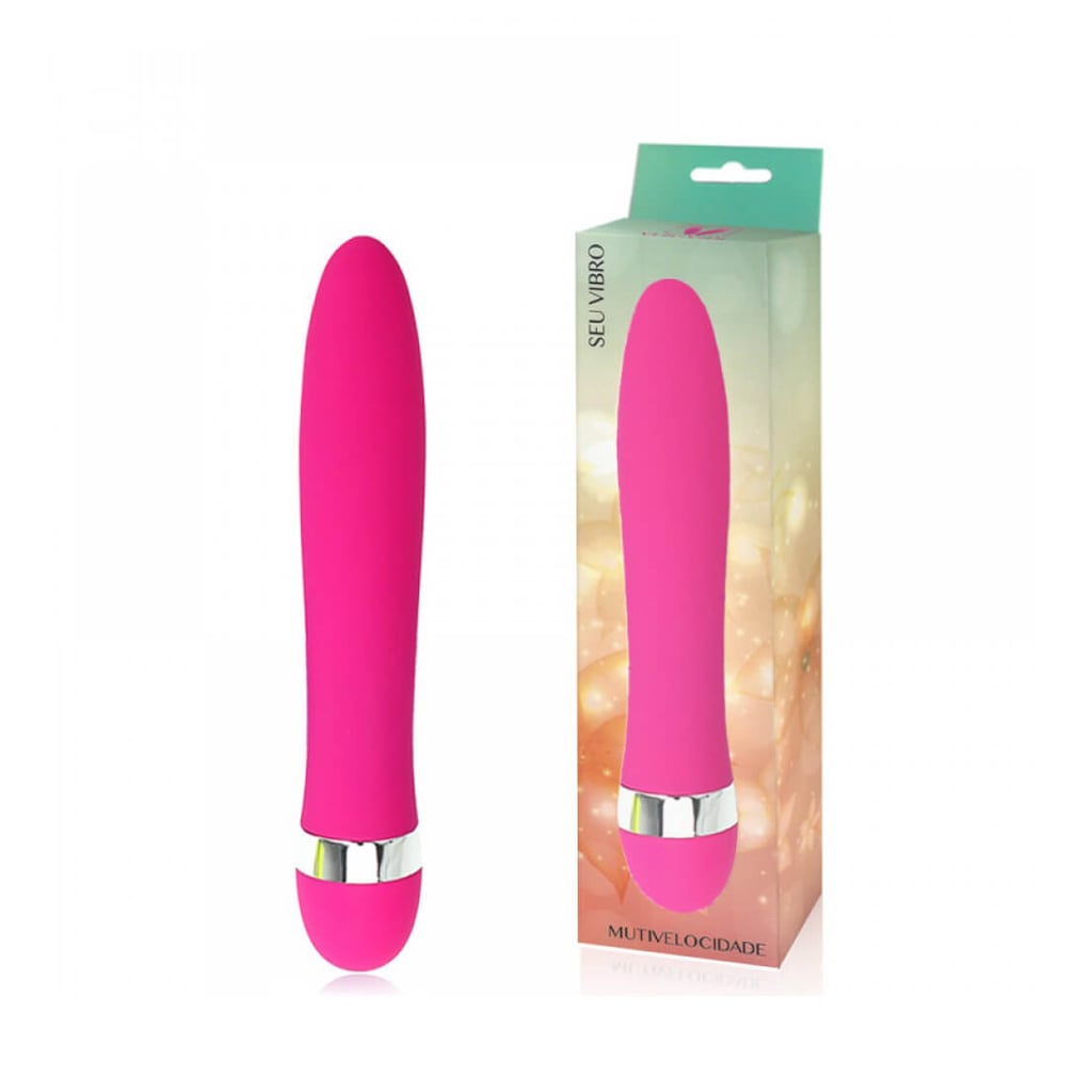 Youvibe - Vibrador com Multivelocidade - 18,4 x 3,1 cm | Cor: Magenta - 1