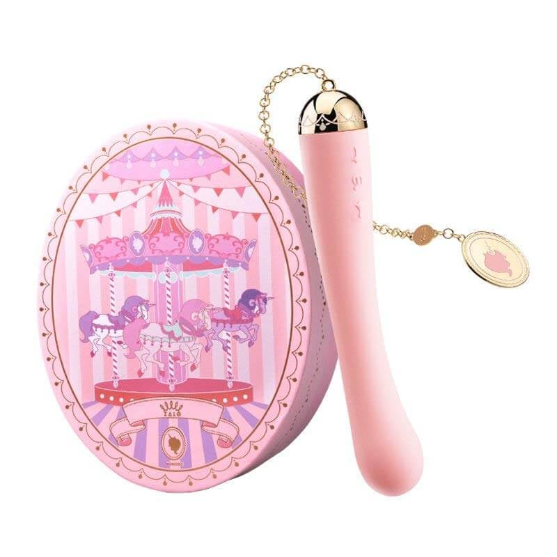 Vibrador Estimulador de Ponto G Recarregável com 8 Modos de Vibração, Folheamento em Ouro 18K e À Prova De Água - ZALO Lolita Momoko - 18 x 3 cm | Disponível em 4 Cores - 9