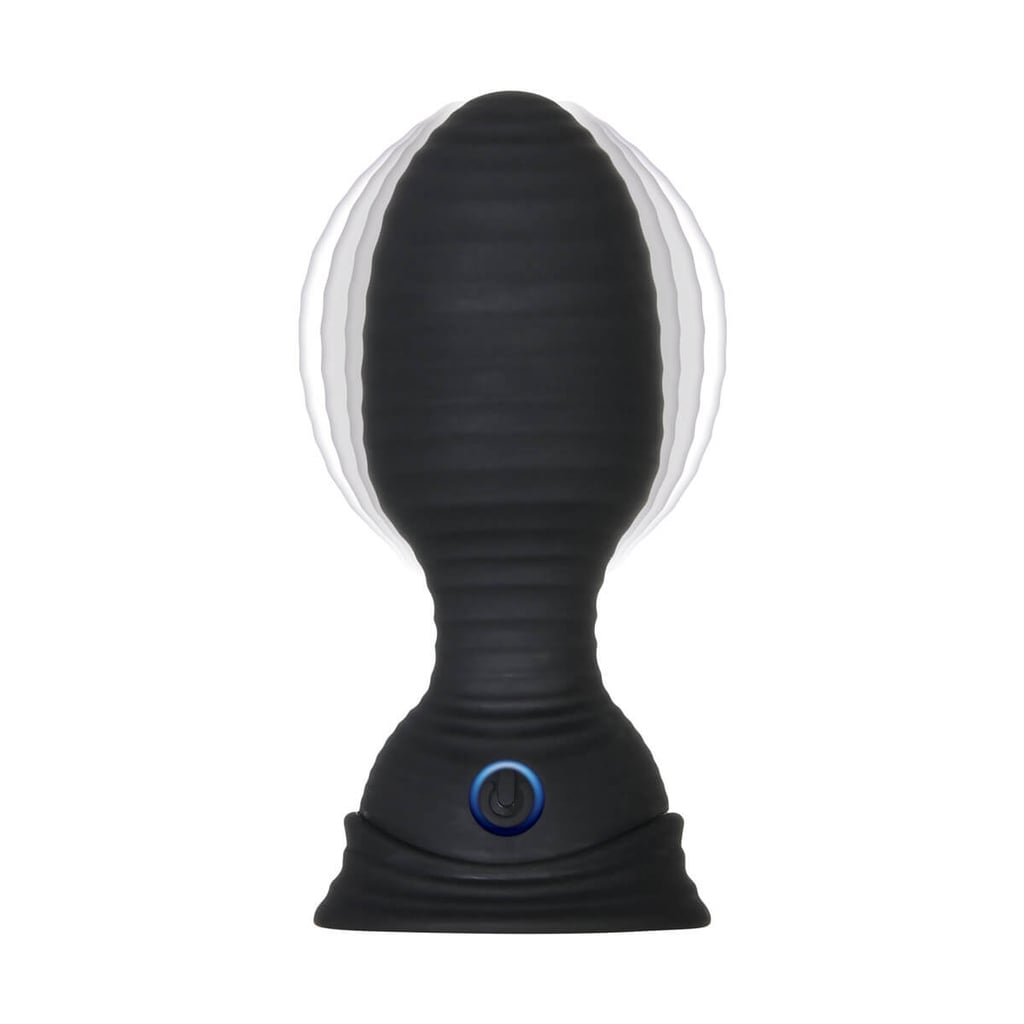 Plug Anal Inflável com Controle Remoto sem Fio, 7 Modos de Vibração e Inflação - Zero Tolerance Shape Shifter - 8 x 4,1 cm - 3