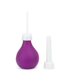 Ducha Íntima Ginecológica com 2 Cânulas Para Inserção Anal e Vaginal - Adão & Eva | 250ml | Disponível em 4 Cores
