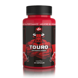 Suplemento Energético Mineral - Adão & Eva Touro - 60 Cápsulas