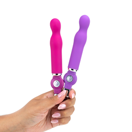 Vibrador Ponto G em Silicone Soft Touch com 20 Modos de Vibração e Recarregável - Aphrodisia Alice | 11,7 x 2,6 cm | Disponível em 2 Cores