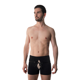 Cueca Boxer Zak em Microfibra e Abertura Frontal - Amor e Sedução | Disponível em 3 Cores e 4 Tamanhos
