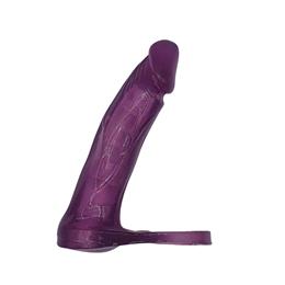 Anel Companheiro com Glande Definida e Vértebras em Silicone - Magic Sexy | 15,2 x 3,4 cm | Disponível em 11 Cores