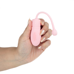Cápsula Vibratória Recarregável com Forma de Urso em Silicone e 10 Modos de Vibração - Bear Love Egg | 7,9 x 3 cm | Disponível em 2 Cores