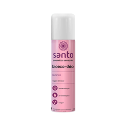 Desodorante Íntimo Feminino em Aerossol - Santo Cosméticos Bioeco-Déo | 166 ml