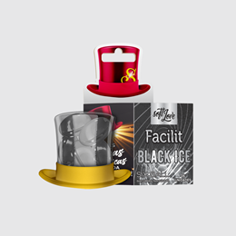 Bolinhas Explosivas Lubrificante e Dessensibilizante com Sensação Refrescante - Soft Love Facilit Black Ice Six Ball | 6 Unidades