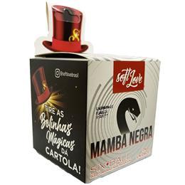 Bolinhas Explosivas com Óleos Excitantes - Soft Love Mamba Negra | 6 Unidades