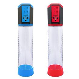 Bomba Peniana Automática Recarregável com Vibração e 5 Modos de Intensidade - Sexy Import | 20 x 5,9 cm | Disponível em 2 Cores