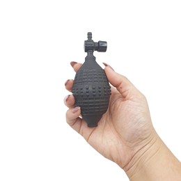 Bomba Peniana Manual com Pêra - Dom B1 | 21,5 x 6,2 cm
