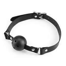 Foto 5 do produto Kit Bondage com 9 Itens em Couro e Metal Leve - Bondage Kits | Cor: Preto