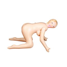 Boneca Inflável em PVC na Posição Cachorrinho com 3 Canais Penetráveis - Valentine Doll