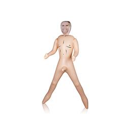 Boneco Inflável com Pênis Ereto em PVC - Massive Man Colin F
