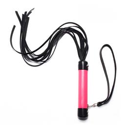 Chicote Luxo com Tiras em Couro Sintético e Alça de Segurança - Brasil Fetiche | 53 cm | Disponível em 6 Cores