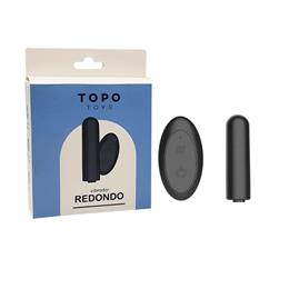 Foto 1 do produto Bullet em ABS com 10 Modos de Vibração e Controle Remoto Sem Fio - Topo Toys Simply II | 5,7 x 1,2 cm