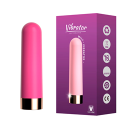 Bullet em ABS com 10 Modos de Vibrações e Recarregável - YouVibe Milly Vibrator | 8 x 2 cm | Disponível em 3 Cores
