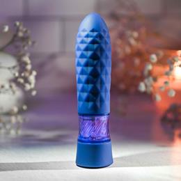 Bullet em Silicone Texturizado com 8 Modos de Vibração, LED e Carregamento via Cabo USB - Evolved Raver | 12 x 3 cm