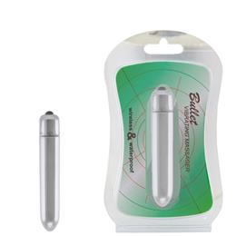 Cápsula Vibratória com 10 Modos de Vibração - Bullet Vibrating Massager | 9,1 x 1,7 cm | Disponível em 5 Cores