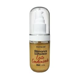 Calda Estimulante Beijável com Glitter e Efeito que Aquece - Feitiços Aromáticos Romance com Safadeza | 30 ml | Disponível em 2 Sabores