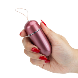 Cápsula Vibratória com 10 Modos de Vibração e Controle Remoto sem Fio - Pretty Love | 5,8 x 3,2 cm