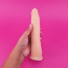 Cinta em Courvin com Prótese Peniana Realística em Cyberskin e Vertebra - Magic Sexy | 20 x 3,6 cm