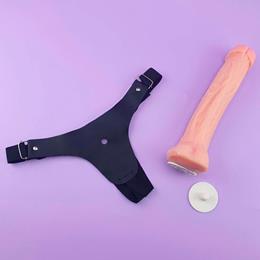 Cinta Peniana com Pênis Realístico com Glande Definida e Veias Salientes - Magic Sexy | 23 x 4 cm