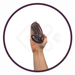 Cinto de Castidade Masculino em Aço com Anel para Escroto e Cadeado - Male Chastity Device - 11,9 x 4,4 cm | Disponível em 2 Cores