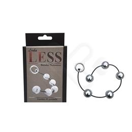 Colar Tailandês "G" com 5 Bolinhas em ABS e Alça de Segurança - Hard Less | Disponível em 2 Cores