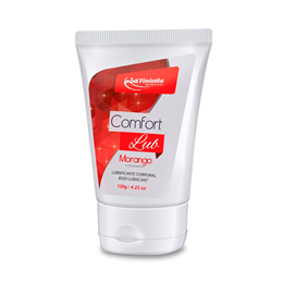 Lubrificante Íntimo à Base de Água - Comfort Lub | 120 gramas | Disponível 9 Sabores
