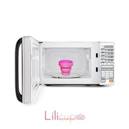 Copo Esterilizador Retrátil em Silicone - Lilicupmy