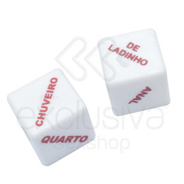 Cubos do Amor Hot - Dados Eróticos - 2 Unidades