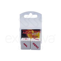 Cubos do Amor Hot - Dados Eróticos - 2 Unidades