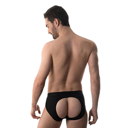 Cueca Vincent em Microfibra com Abertura - Amor e Sedução | Disponível em 3 Cores e 4 Tamanhos