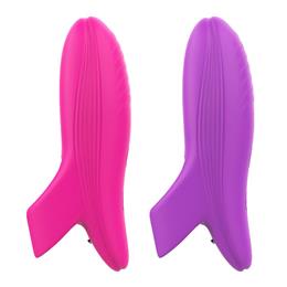 Dedeira Estimuladora de Clitóris e Ponto G em Silicone com 9 Modos de Vibração e Recarregável - S-hande Dory | 4,8 x 3,1 cm | Disponível em 2 Cores