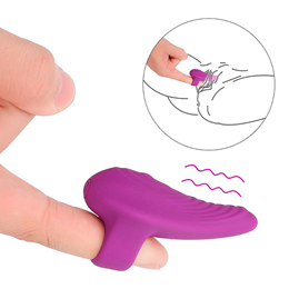 Dedeira Estimuladora de Clítoris em Silicone com Vibração - S-Hande Ring | 6,6 x 3,5 cm | Disponível em 2 Cores
