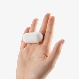 Dedeira Estimuladora em Silicone com 7 Modos de Vibrações e Recarregável - YU Otouch | 4,6 x 4,6 cm